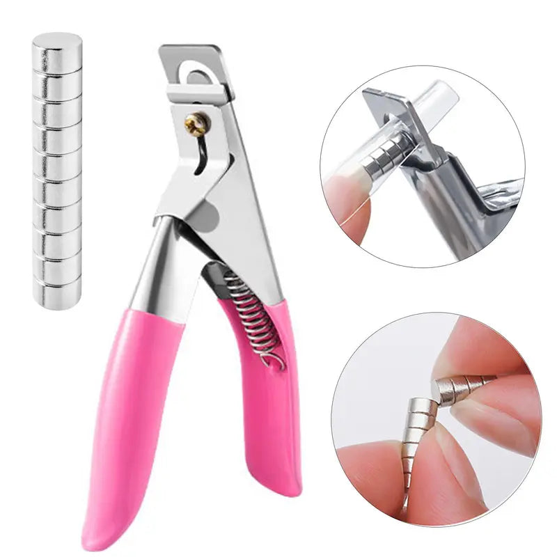 Stainless Steel U‑Shaped Nail Clipper – Professional Manicure Tool