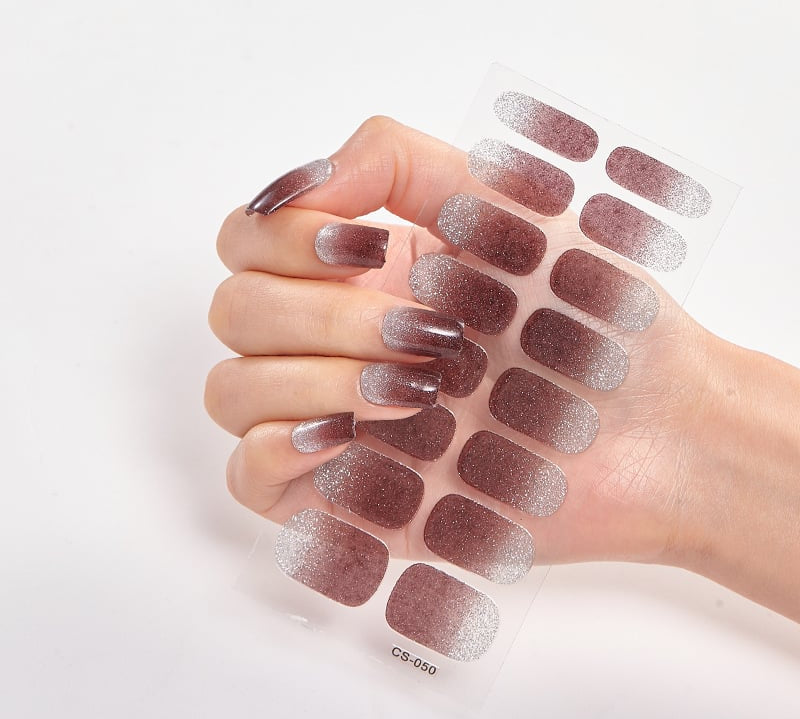 💅KIT DI ADESIVI PER UNGHIE IN GEL UV SEMI-CURATO 