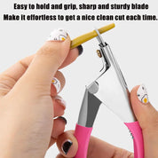 Stainless Steel U‑Shaped Nail Clipper – Professional Manicure Tool