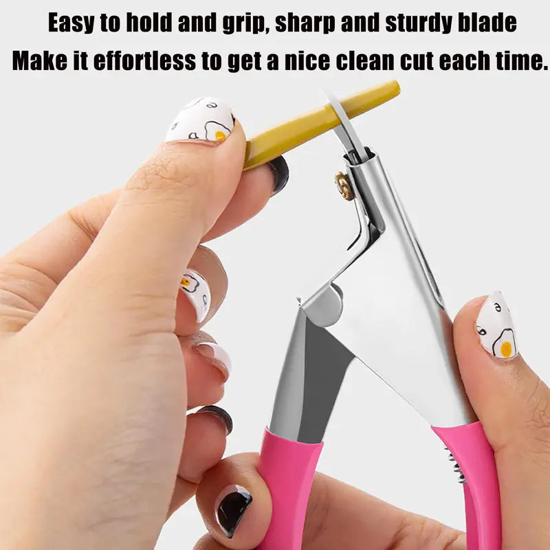 Stainless Steel U‑Shaped Nail Clipper – Professional Manicure Tool