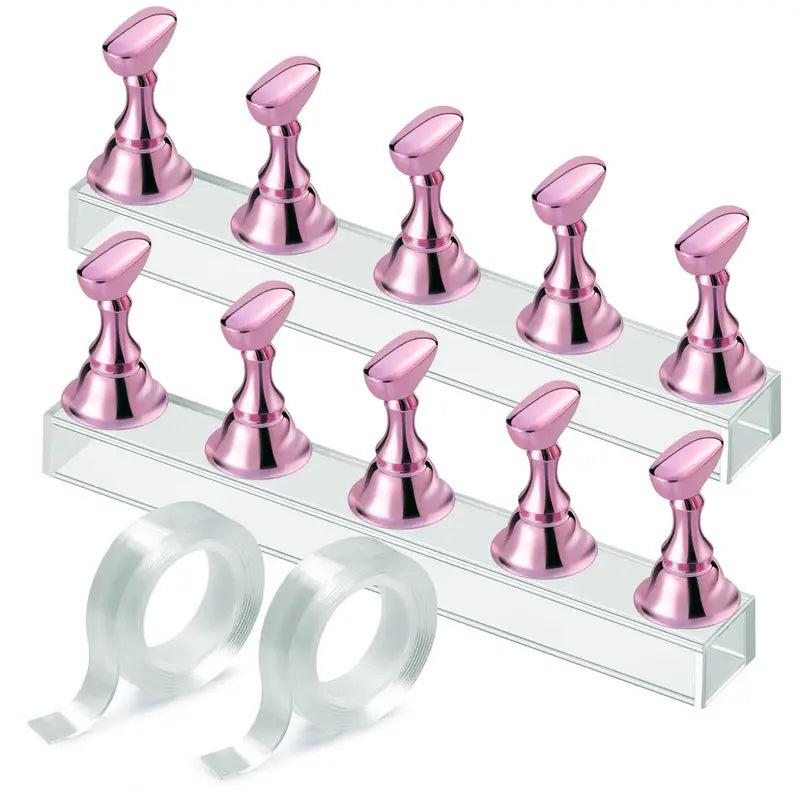 Nail Artist-Recommended DIY Brush Set – 11Pcs Complete Kit