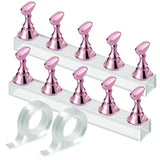 Nail Artist-Recommended DIY Brush Set – 11Pcs Complete Kit