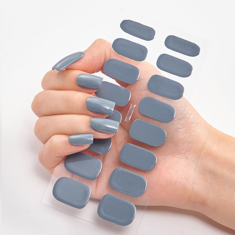 💅SEMICURED UV GEL NAIL STICKERS KIT
