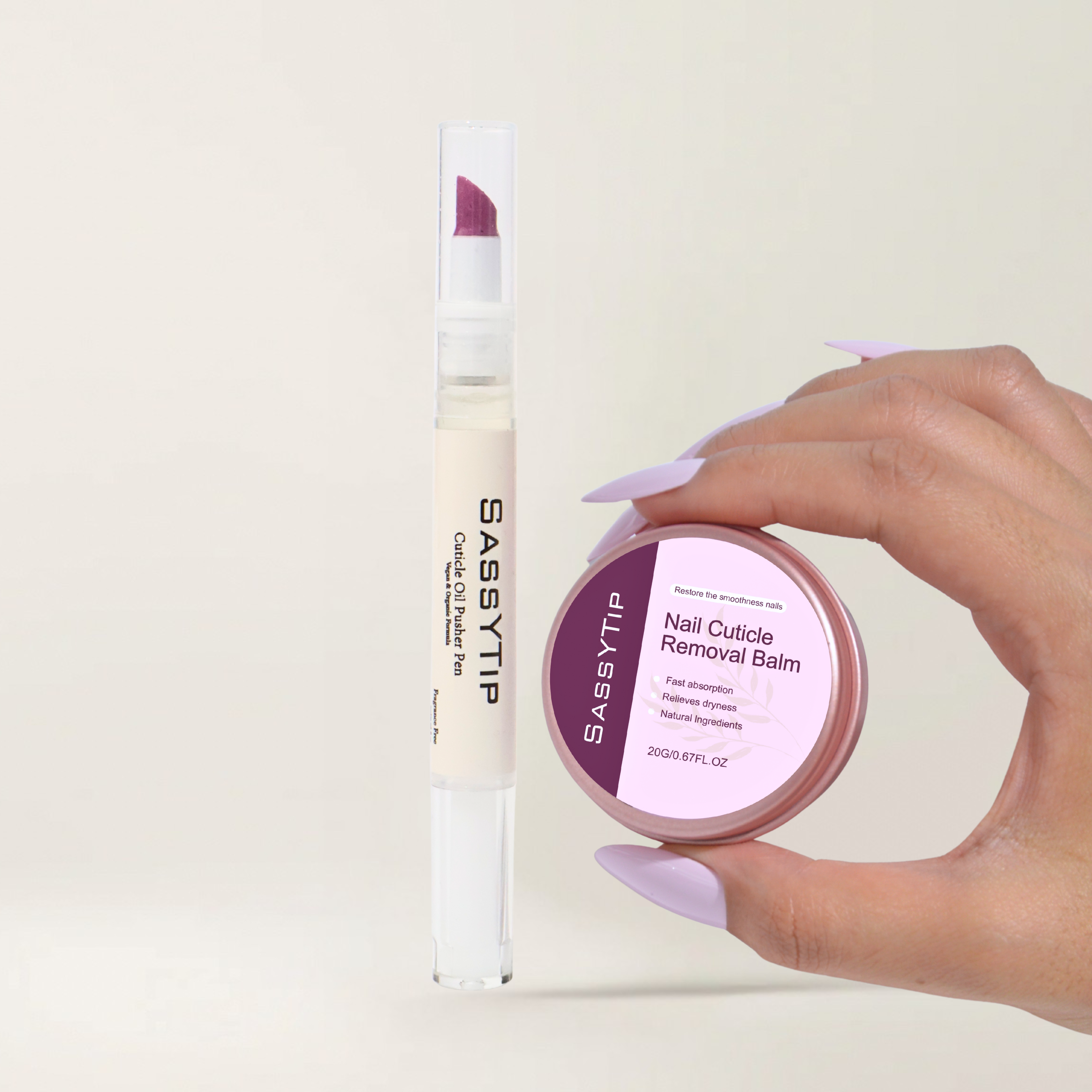 SassyTip Cuticle Removal Balm – 20g Dead Skin Softener