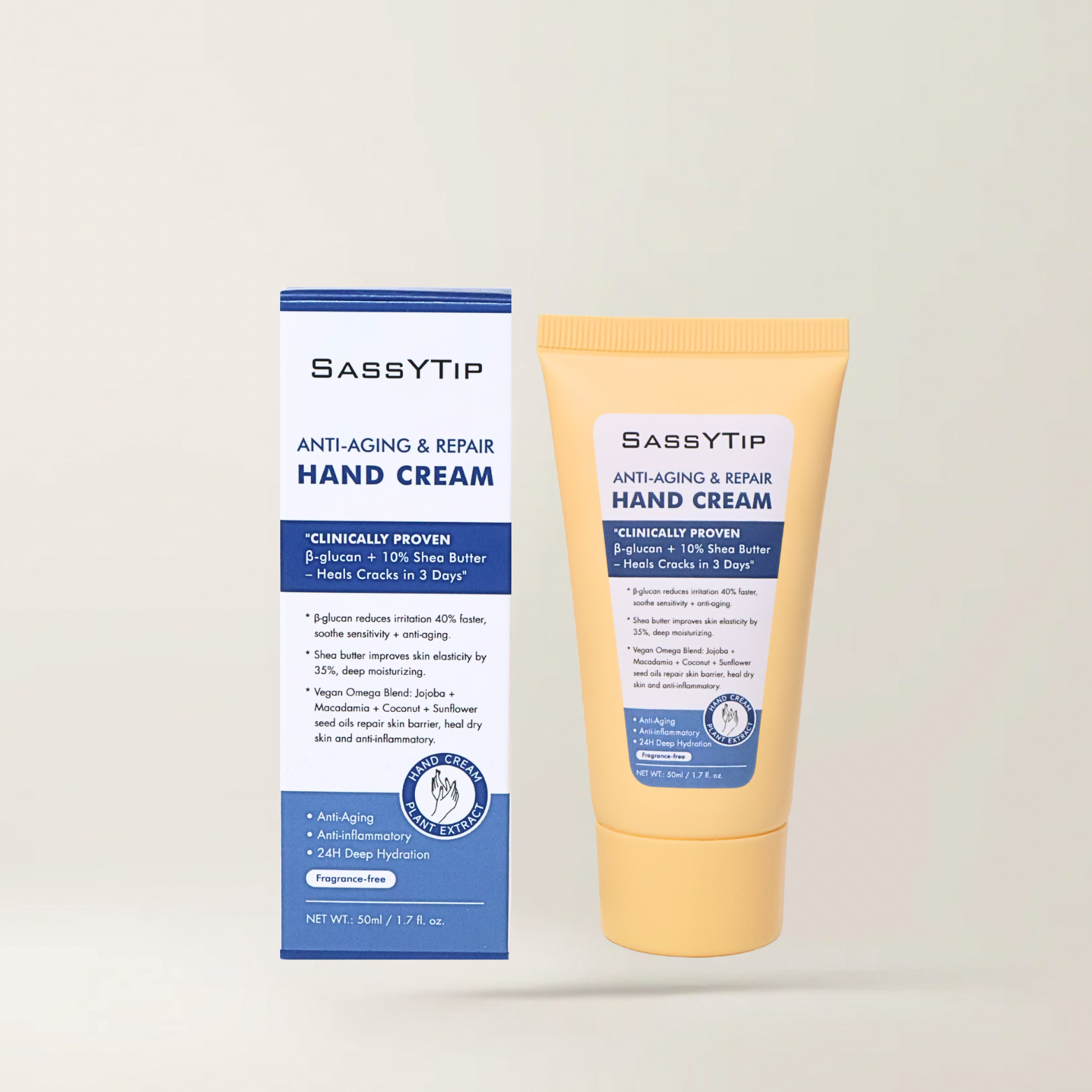 Sassytip Anti-aging & Repair Hand Cream