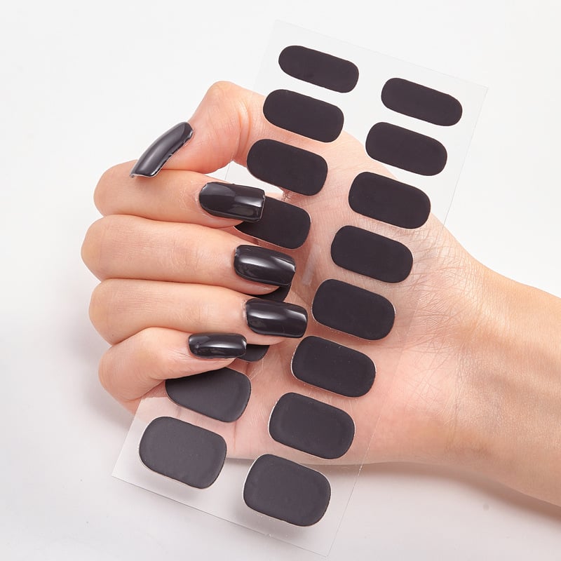 💅SEMICURED UV GEL NAIL STICKERS KIT