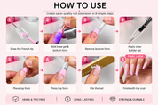 SassyTip Easy French Tip 3PCS Set