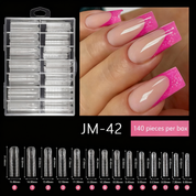 120PCS Multi-Size Nail Extension Tips Set