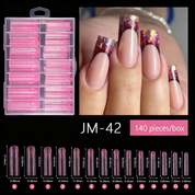 120PCS Multi-Size Nail Extension Tips Set