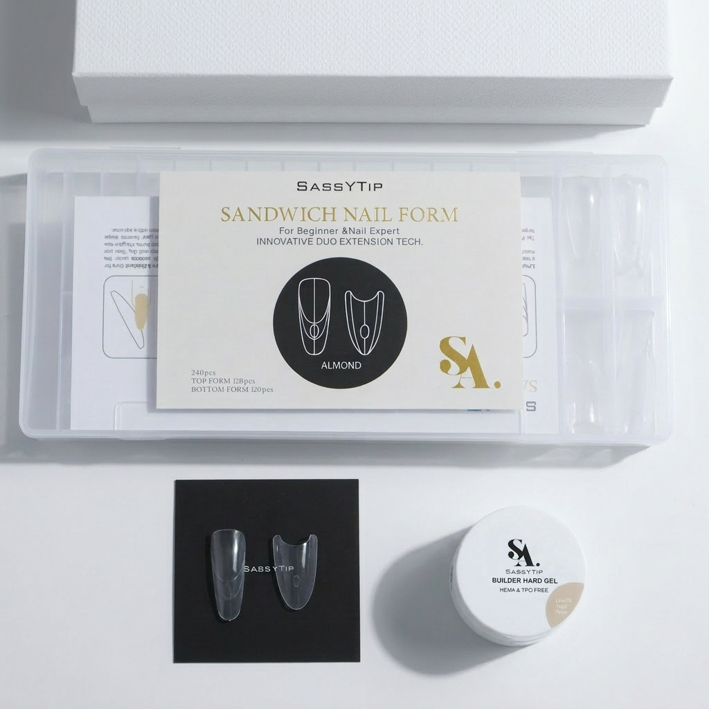 Builder Gel Essential Duo, Simple and Minimal Filing for Perfect Shape
