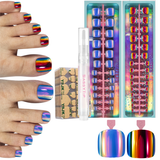 240PCS Electroplated Toenail Stick & Remove Kit